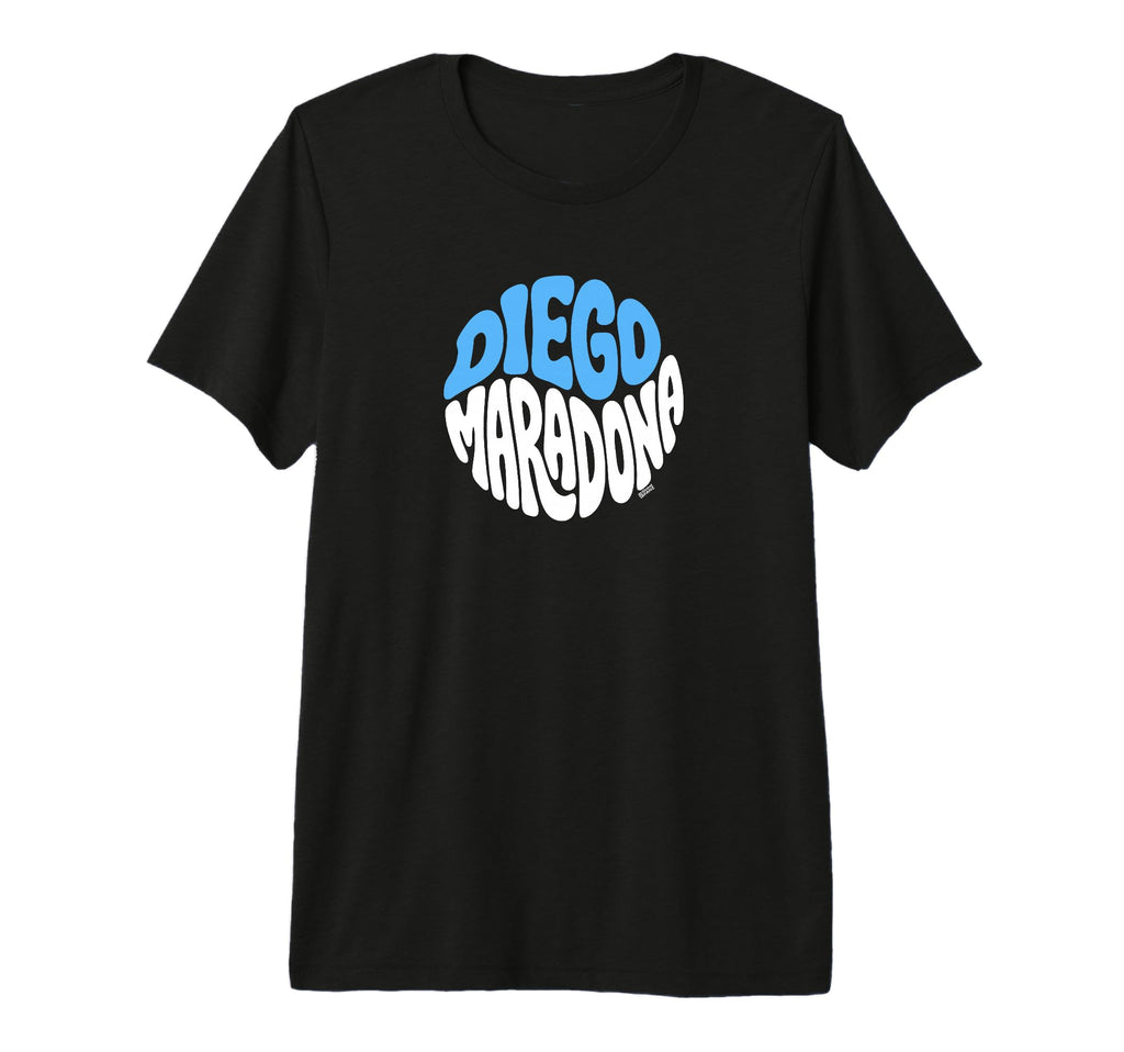 Diego Maradona 70S Vibe Groovy T-Shirt - Casual Everyday Wear for Adults