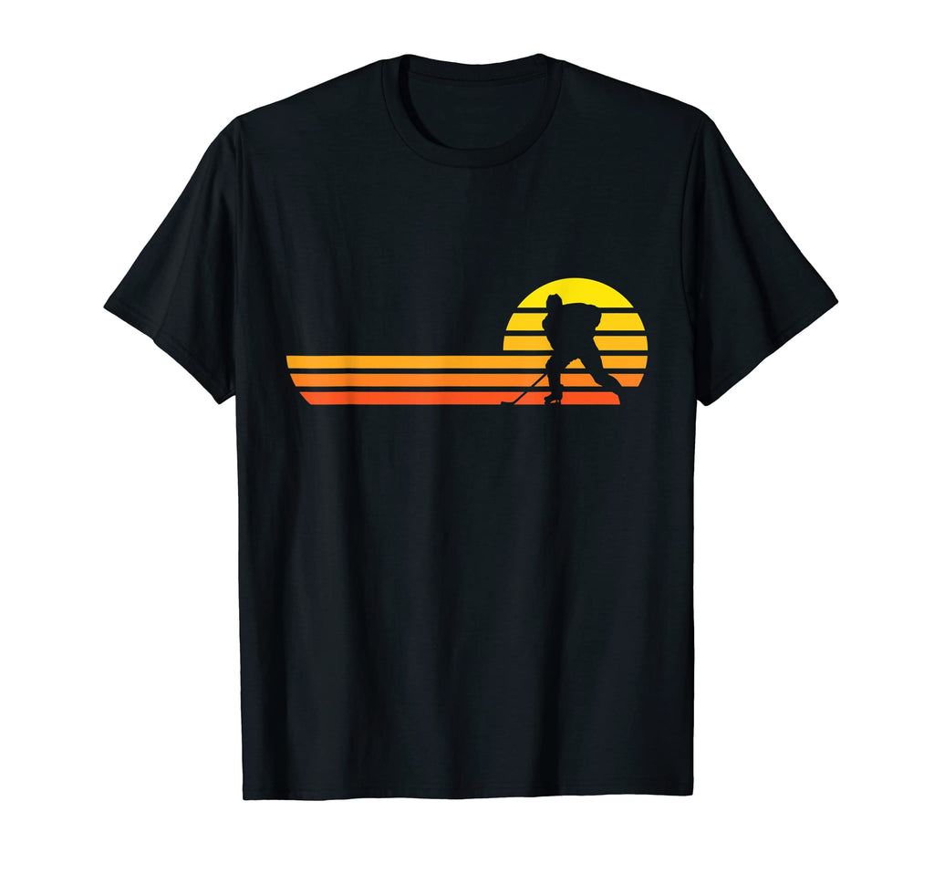 Vinatage Ice Hockey Player Coach T-Shirt - Casual Everyday Wear Men Women