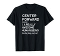 Soccer Player Definition Funny Center T-Shirt - Novelty Apparel for Adults
