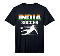 India Soccer Lovers Jersey Indian T-Shirt - Minimalist Print for Adults