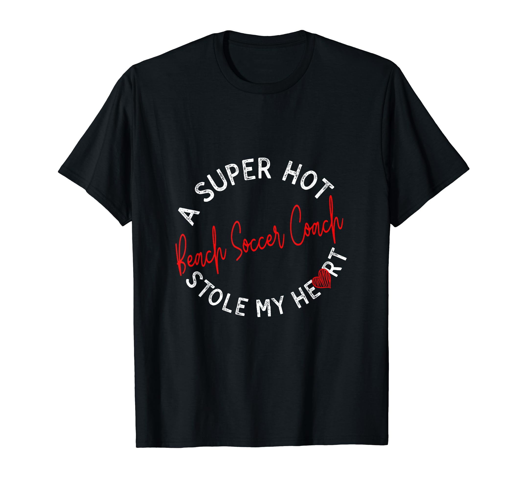 Super Hot Beach Soccer Coach Stole T-Shirt - Aesthetic Graphic for Adults