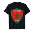 Morocco Flag Moroccan Soccer Morocco T-Shirt - Novelty Apparel for Adults