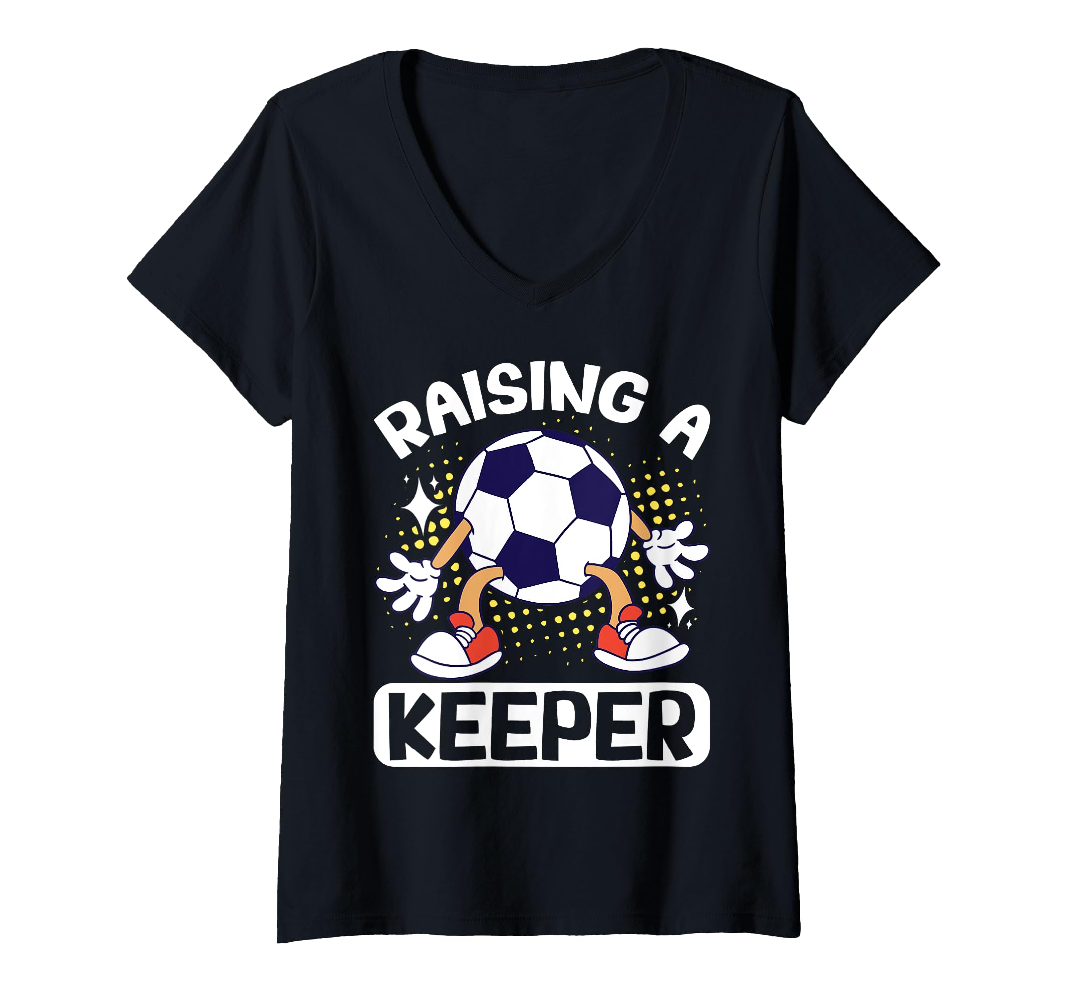 Soccer Game Goalkeeper Keeper T-Shirt - Fun Novelty Design for Adults