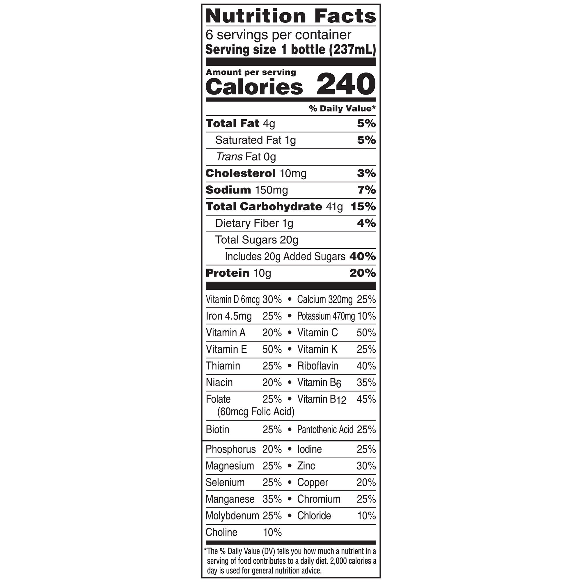 Boost® Original Strawberry Balanced Nutritional Drink, 8-ounce bottle 00041679676363