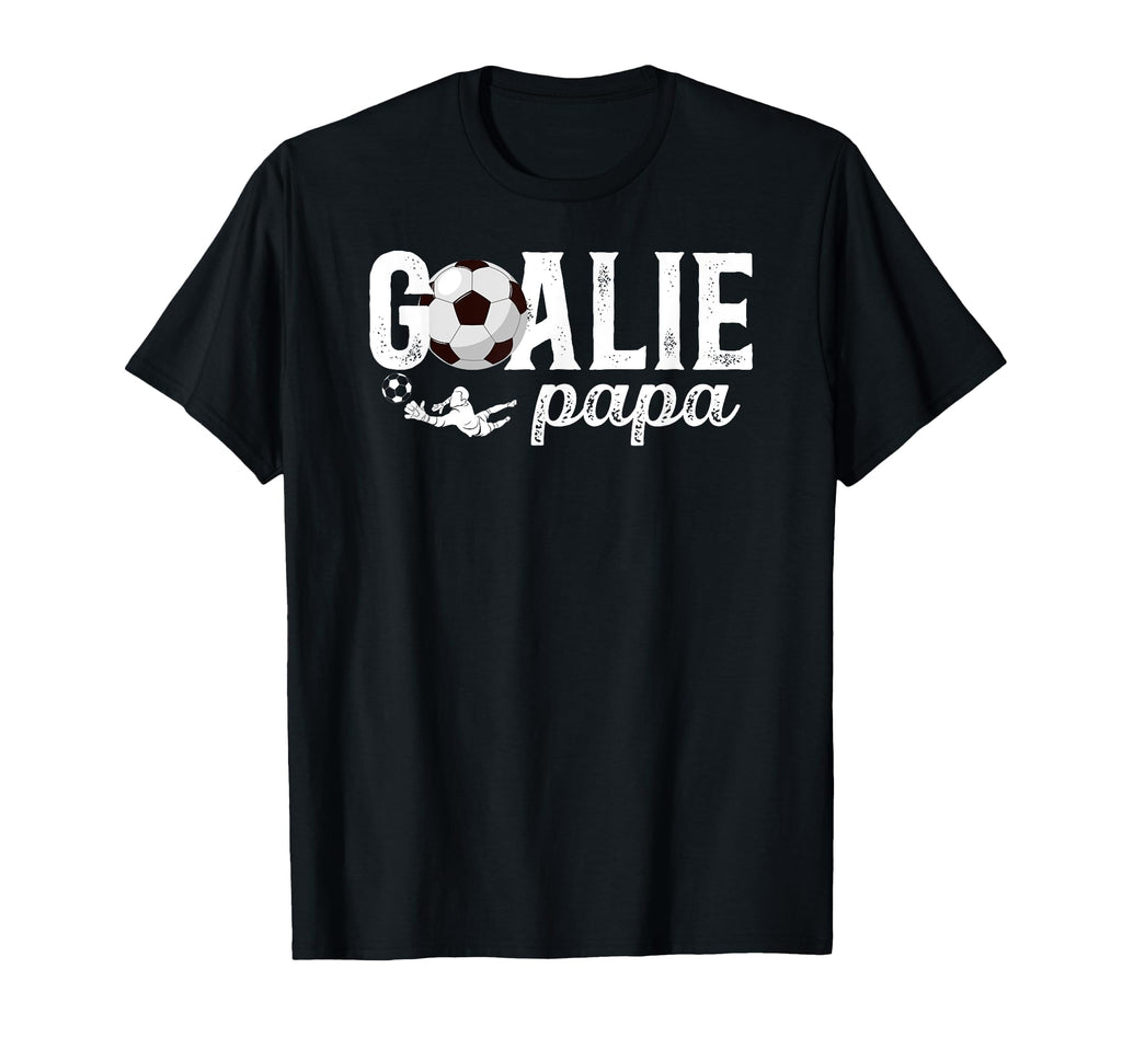 Soccer Goalie Papa Soccer T-Shirt - Aesthetic Graphic for Adults