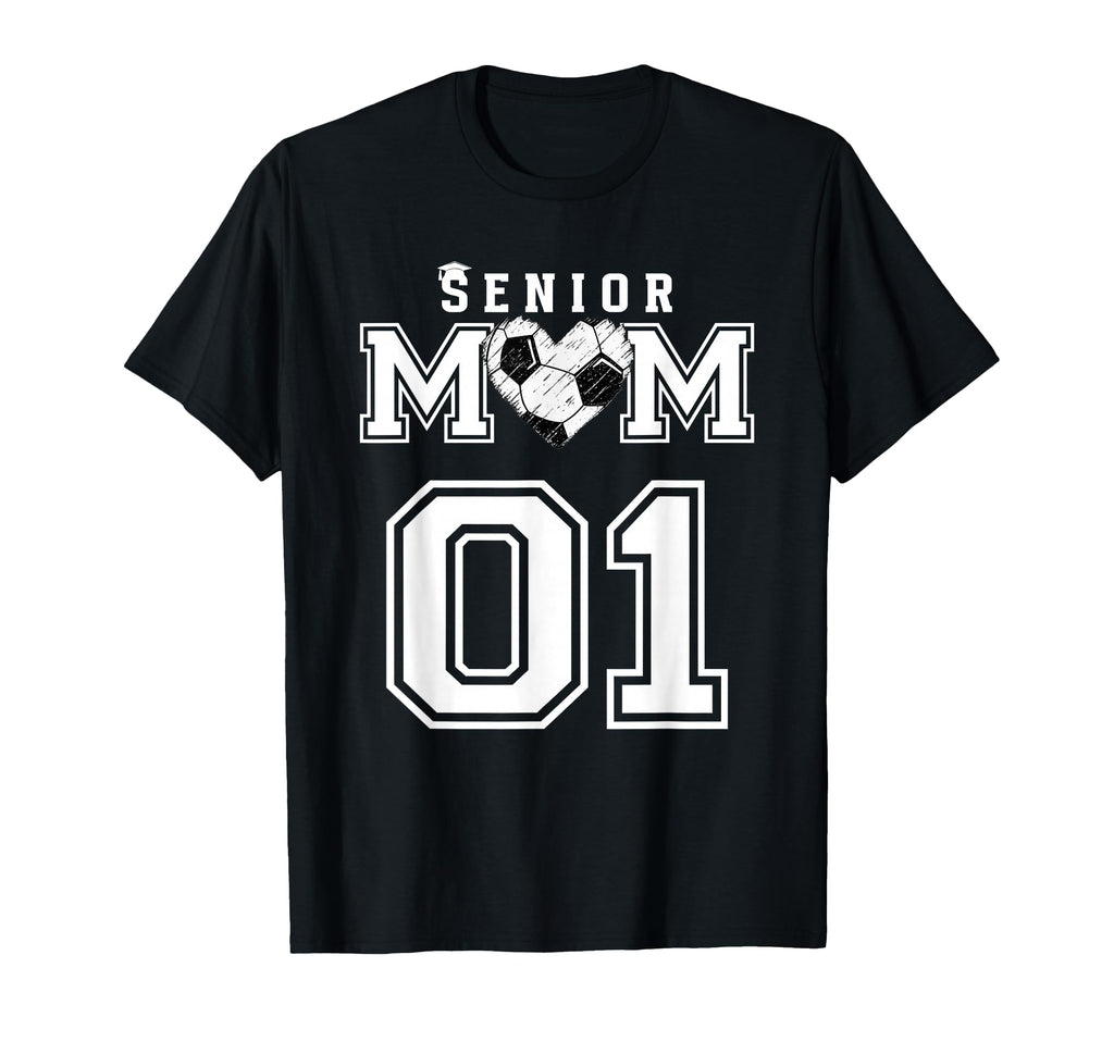 Proud Senior Soccer Mom Custom Jersey T-Shirt - Streetwear Style Men Women