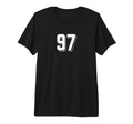 Number 97 80S 90S Soccer Team Jersey T-Shirt - Streetwear Style for Adults