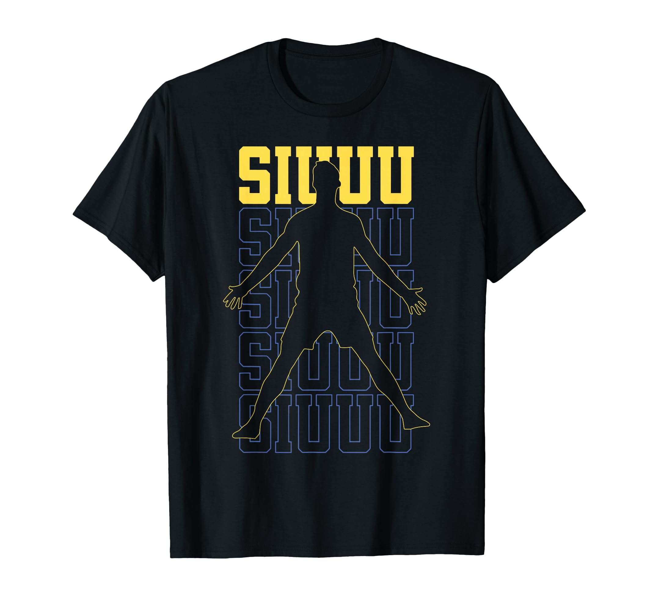 Siuuu Funny Soccer Football Soccer T-Shirt - Graphic Print for Adults