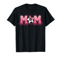 Soccer Mom Coquette Bow Game Day T-Shirt - Casual Everyday Wear Unisex