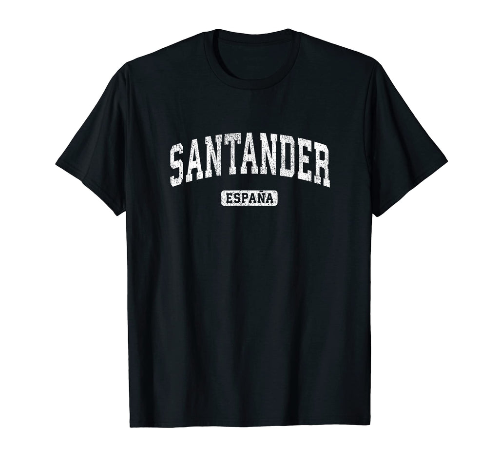 Santander Spain Sports T-Shirt - Trendy Graphic Unisex