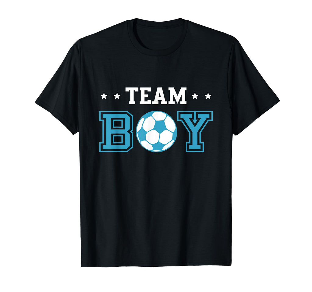 Mens Gender Reveal Party Soccer T-Shirt - Fun Novelty Design Men Women