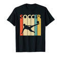 1980S Soccer T-Shirt - Minimalist Print for Adults