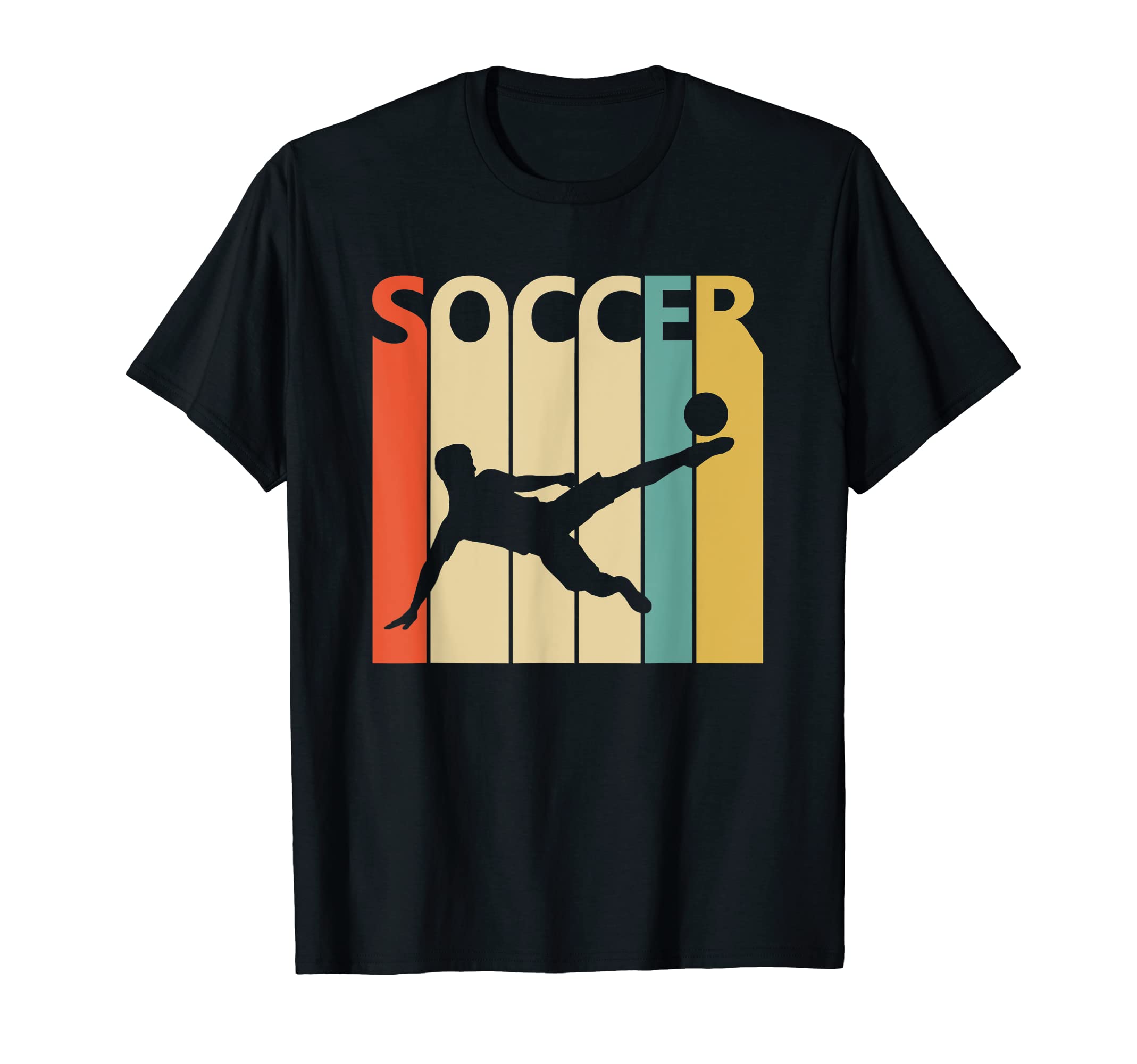 1980S Soccer T-Shirt - Minimalist Print for Adults