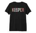 Boho Hockey Keeper Mom Ice Hockey T-Shirt - Aesthetic Graphic Unisex