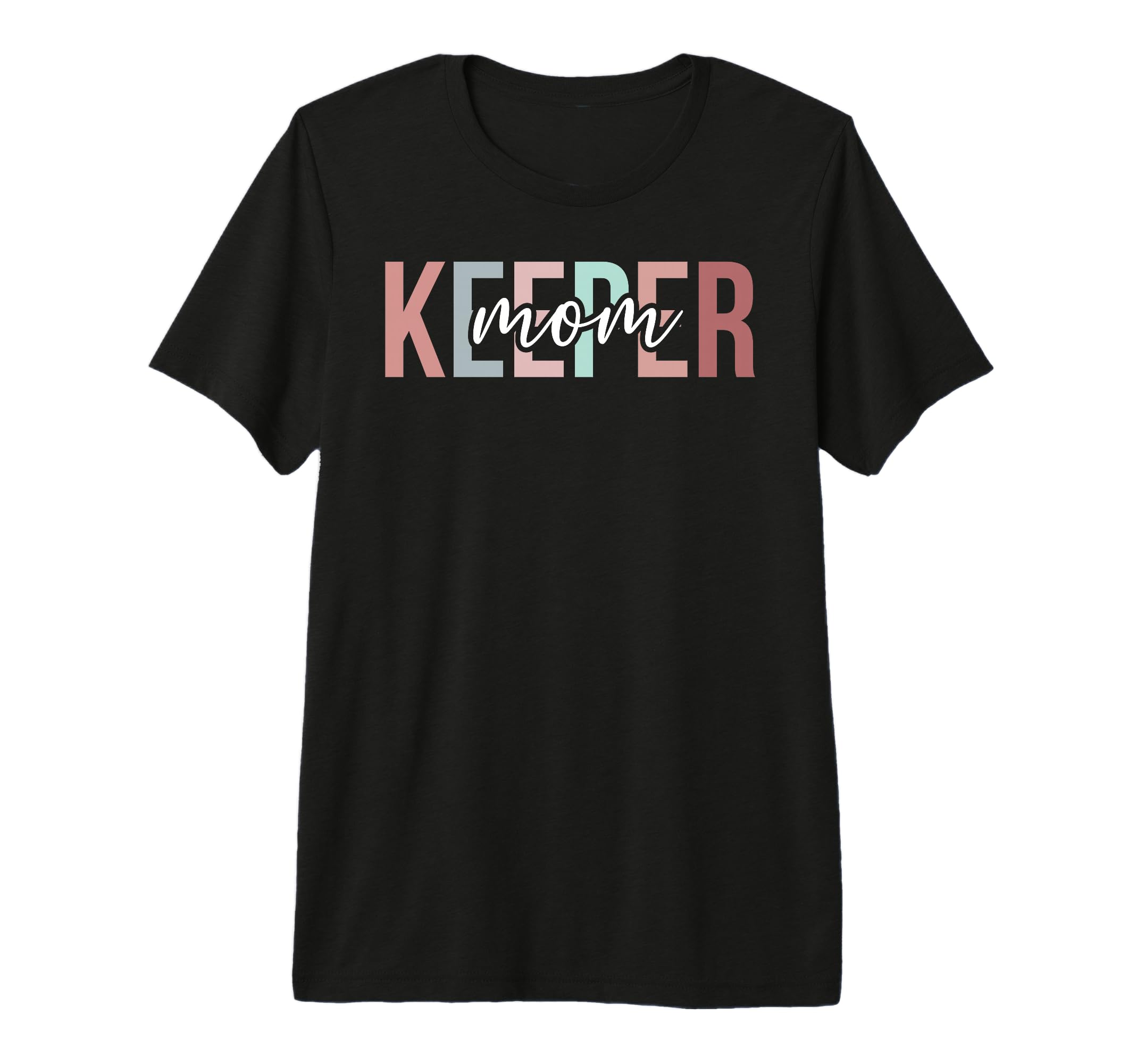 Boho Hockey Keeper Mom Ice Hockey T-Shirt - Aesthetic Graphic Unisex