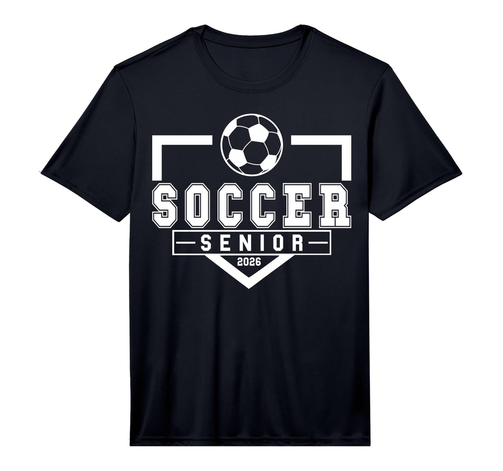 Mens Soccer Senior Night Soccer T-Shirt - Custom Art Print for Adults