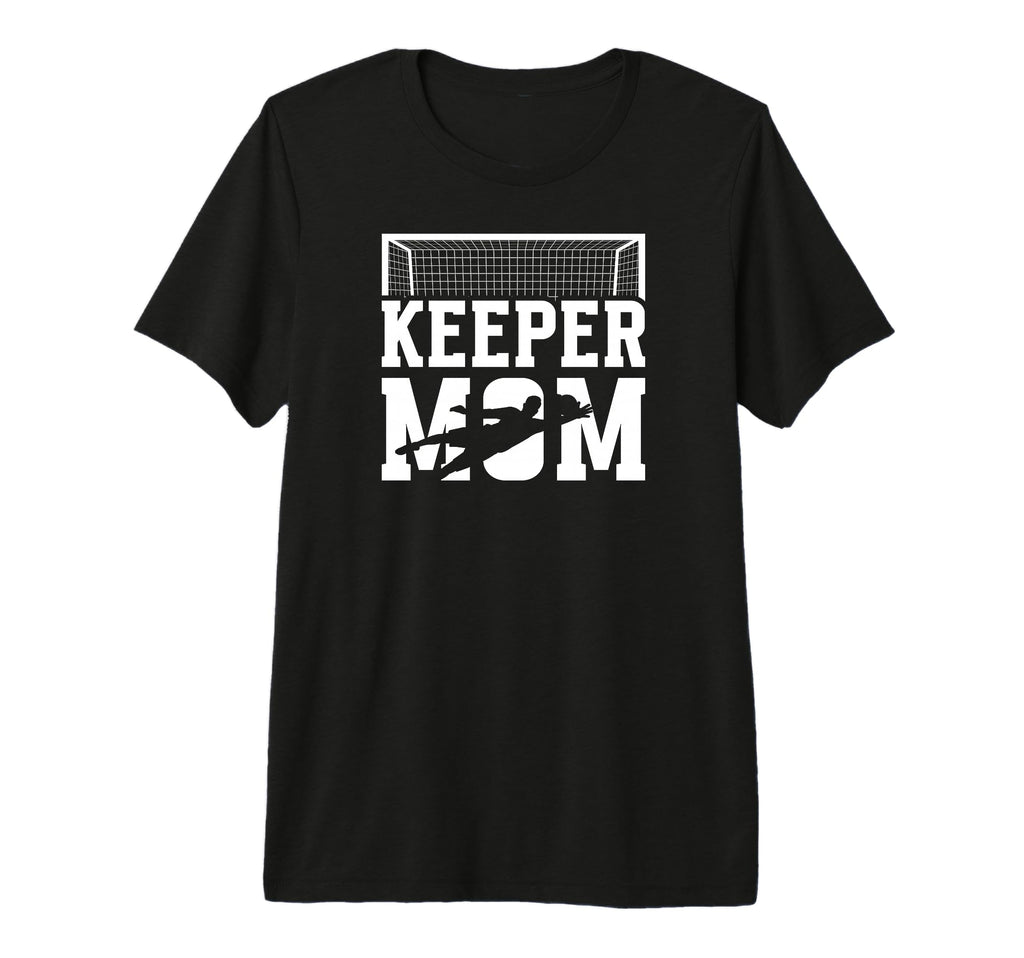 Soccer Keeper Mom Soccer Goalkeeper T-Shirt - Graphic Print Men Women