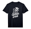Mens Senior Soccer Dad 2025 Team High T-Shirt - Trendy Graphic for Adults
