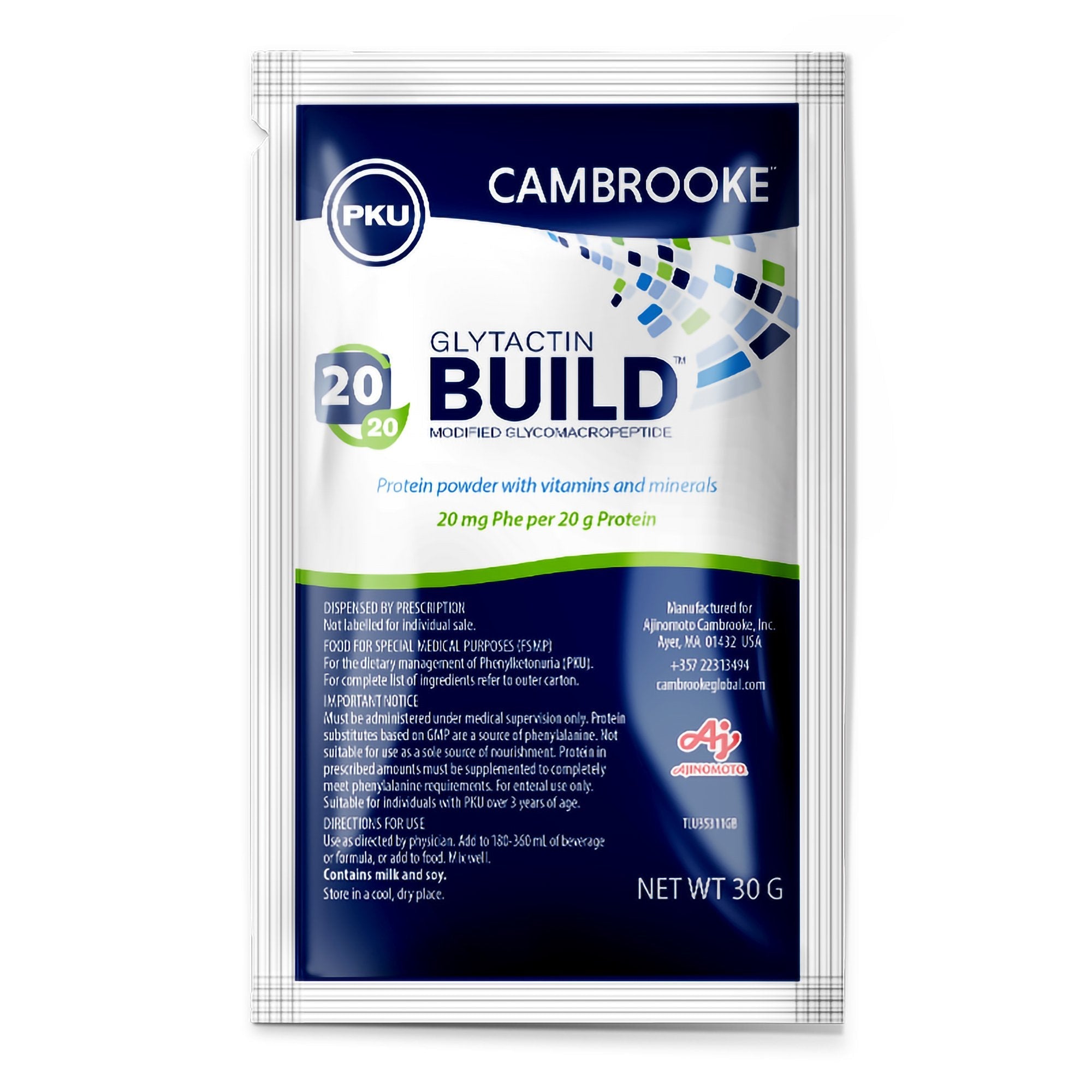 Glytactin® Build 20/20 GMP for the Dietary Management of PKU, Smooth Flavor 35315