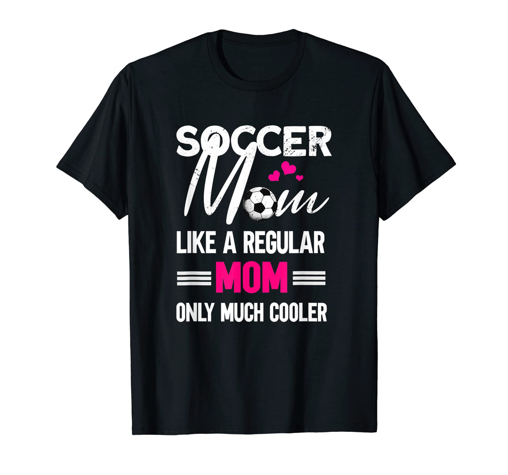 Soccer Mom Soccer Player Funny Soccer T-Shirt - Minimalist Print for Adults