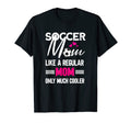 Soccer Mom Soccer Player Funny Soccer T-Shirt - Minimalist Print for Adults