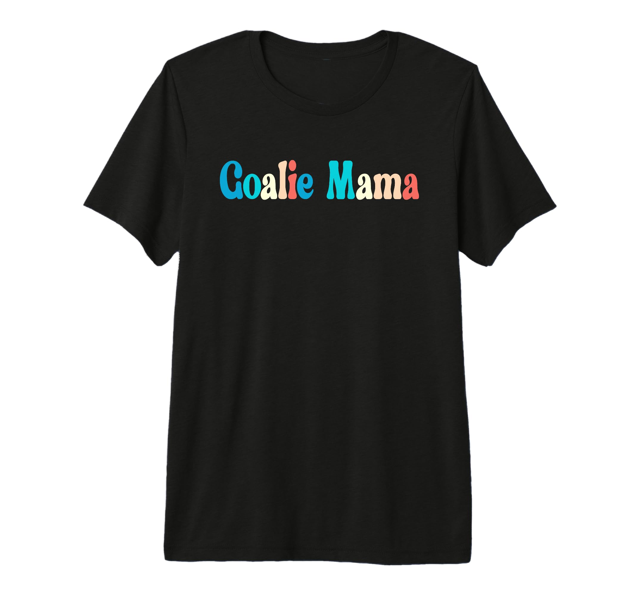 Goalie Mama Goalie Mom Lacrosse Soccer T-Shirt - Minimalist Print Unisex