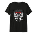 Soccer Mama Coquette Bow Proud Soccer T-Shirt - Custom Art Print Unisex