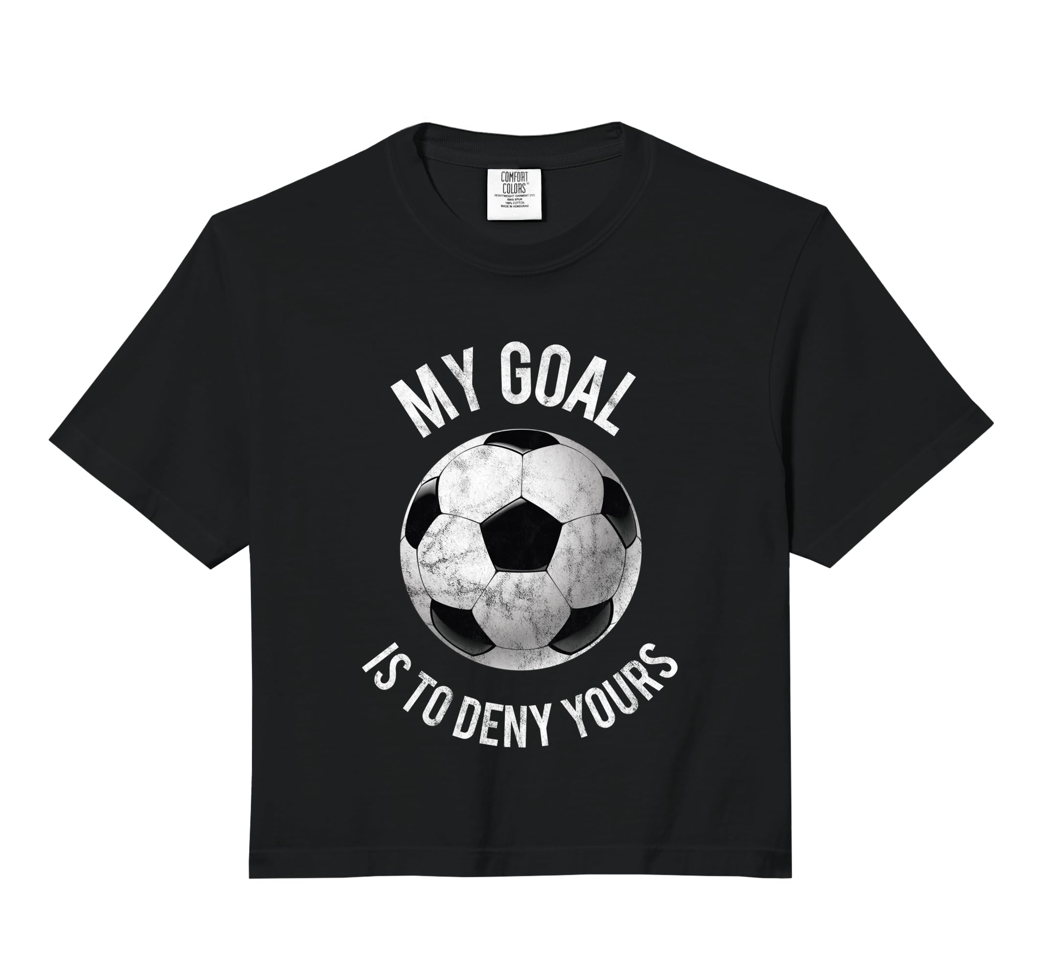 My Goal Is To Deny Yours Goalkeeper Hoodie - Aesthetic Graphic Unisex