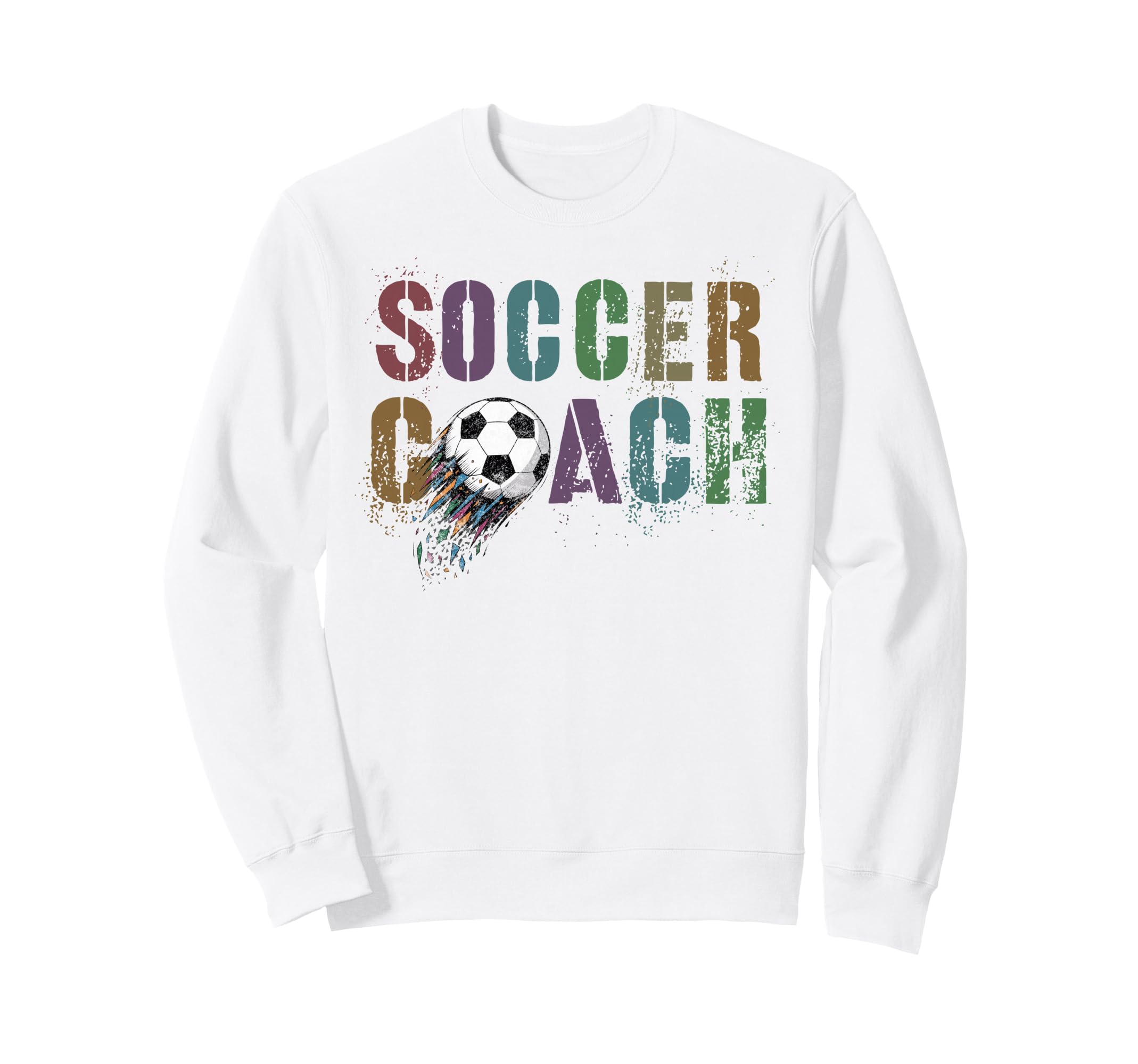 Soccer Coach Scoring Club Coach Cleats Sweatshirt - Novelty Apparel Unisex