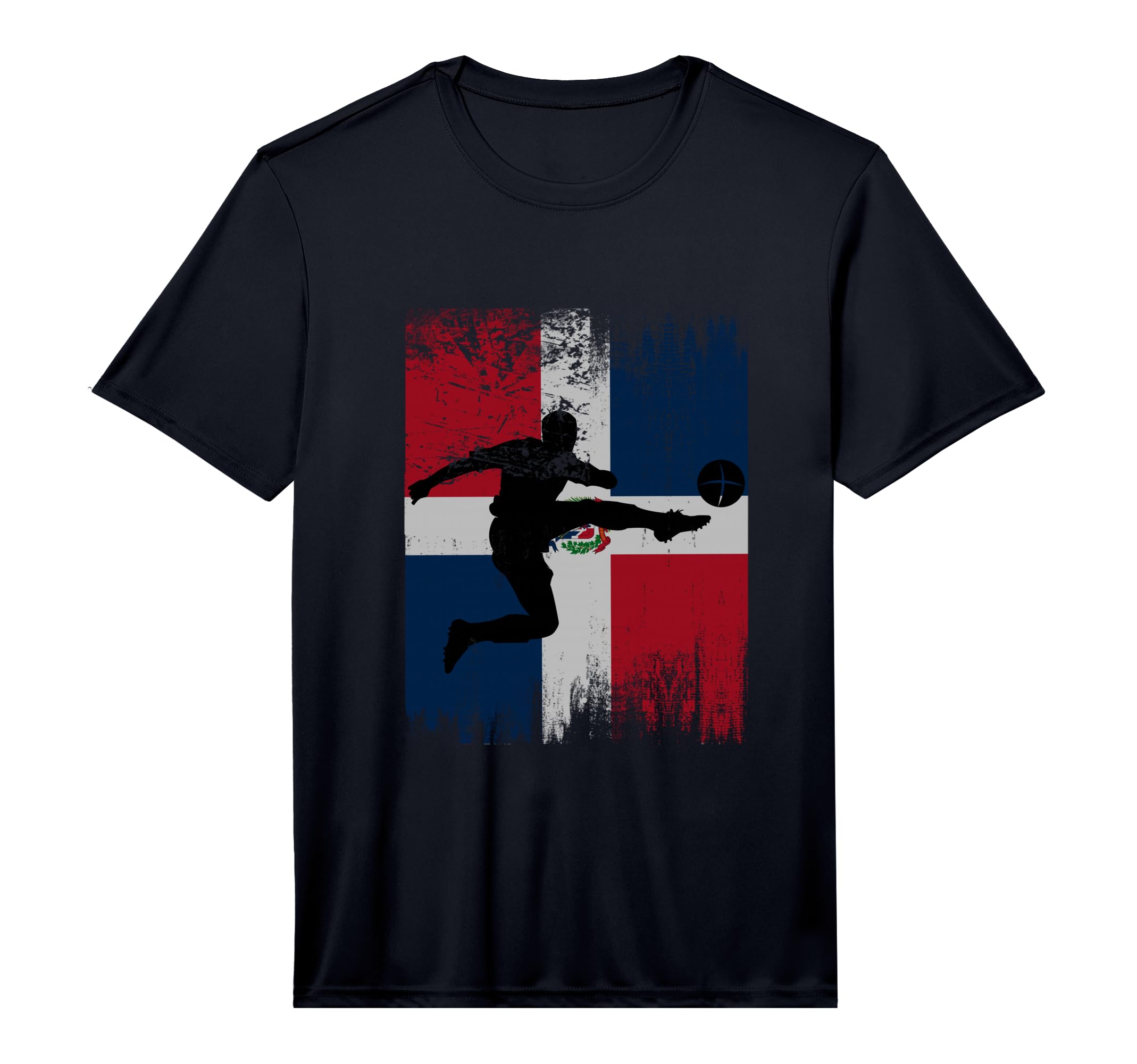 Dominican Soccer Dominicana Football T-Shirt - Custom Art Print Men Women