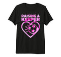 Raising Keeper Goalie Soccer Goalkeeper T-Shirt - Unique Graphic Men Women
