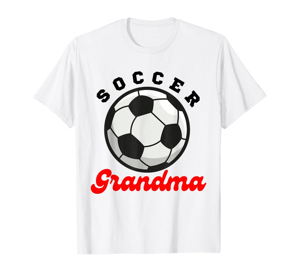 Funny Grandma Proud Soccer Lover Nana T-Shirt - Minimalist Print Unisex