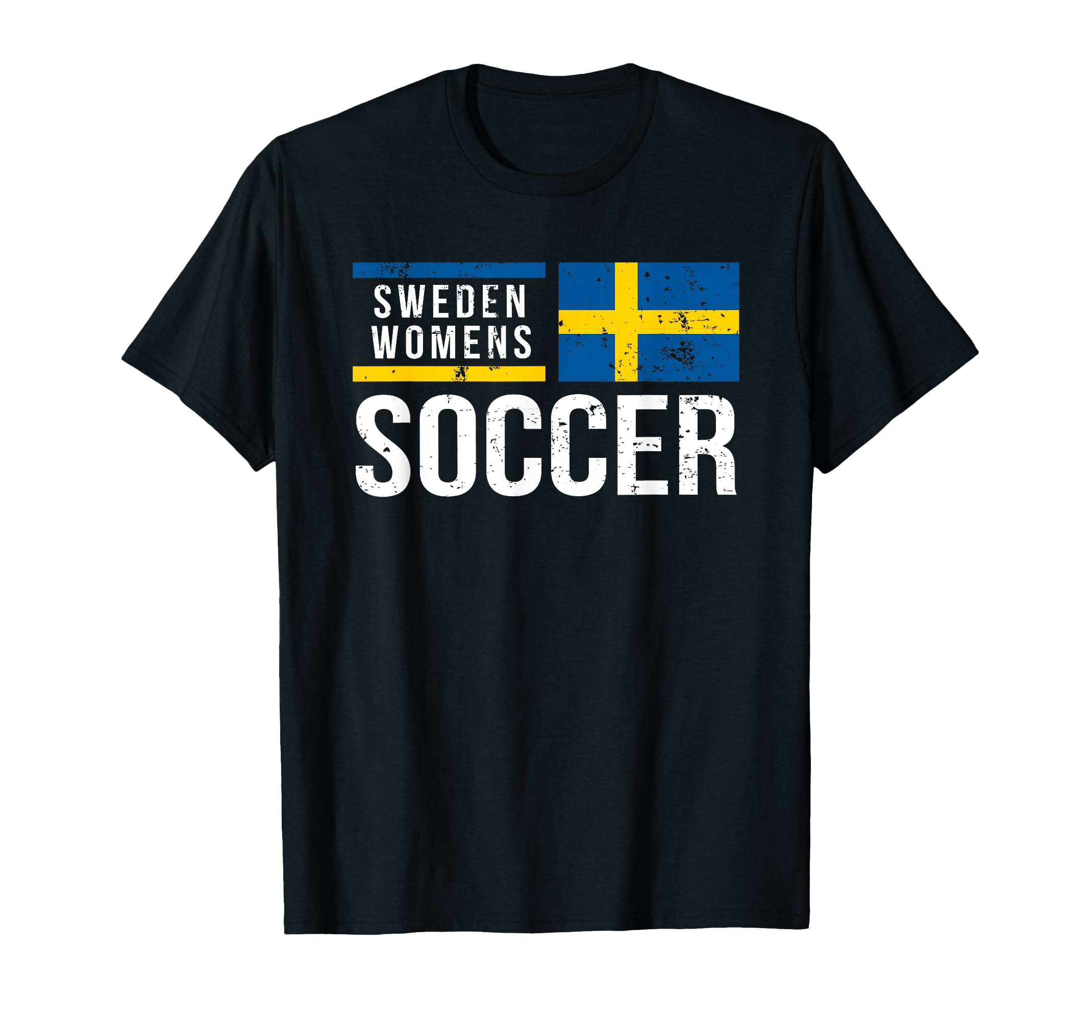 Sweden Womens Soccer Football Tournament T-Shirt - Novelty Apparel Unisex