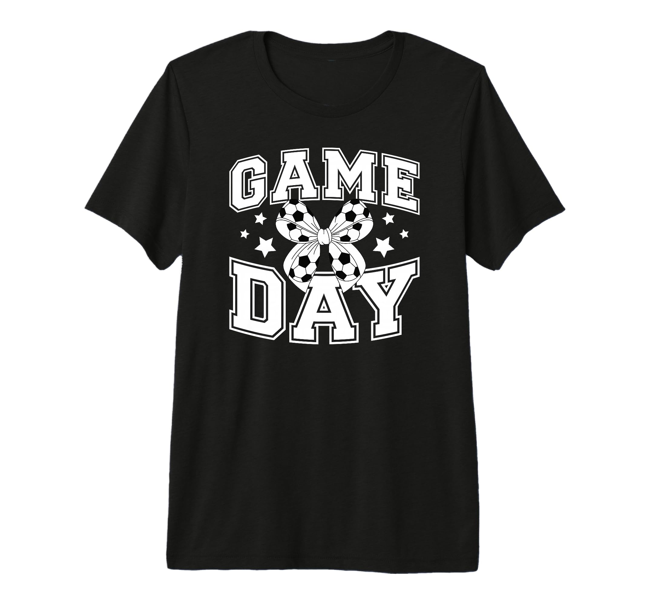 Game Day Coquette Soccer Game Day T-Shirt - Novelty Apparel Men Women