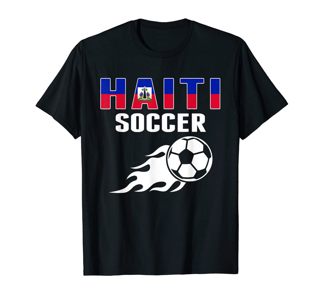Proud Haiti Soccer Fans Jersey Pride T-Shirt - Trendy Graphic Men Women