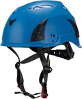 Land Helmets ClimbPro Safety Helmet for Rock Climbing – Lightweight & Durable Hard Shell with Adjustable Chin Strap and Accessory Slots – Ideal for Indoor & Outdoor Adventure