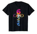Jesus 6 Years Child God Soccer 6Th T-Shirt - Trendy Graphic Men Women