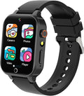 Vakzovy Kids Smart Watch for Kids with 26 Puzzle Games HD Camera MP3 Player Audiobook Video Pedometer Habit Tracking Learn Card Christmas Kid Smart Watch Boys Gift for 5-12 Year Old Toys