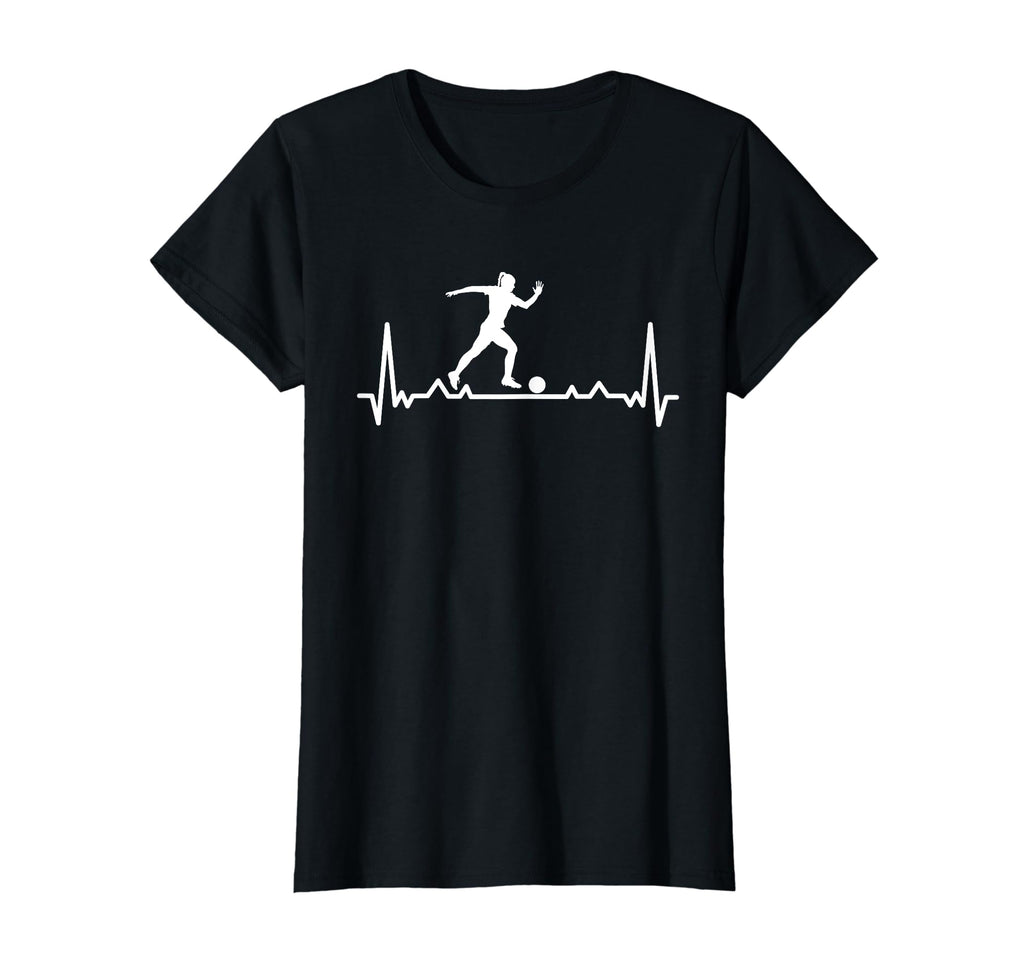 Soccer Heartbeat And Player Soccer T-Shirt - Streetwear Style Men Women