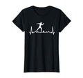 Soccer Heartbeat And Player Soccer T-Shirt - Streetwear Style Men Women