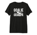Mens Soccer Goalie Grandpa Soccer T-Shirt - Trendy Graphic Men Women