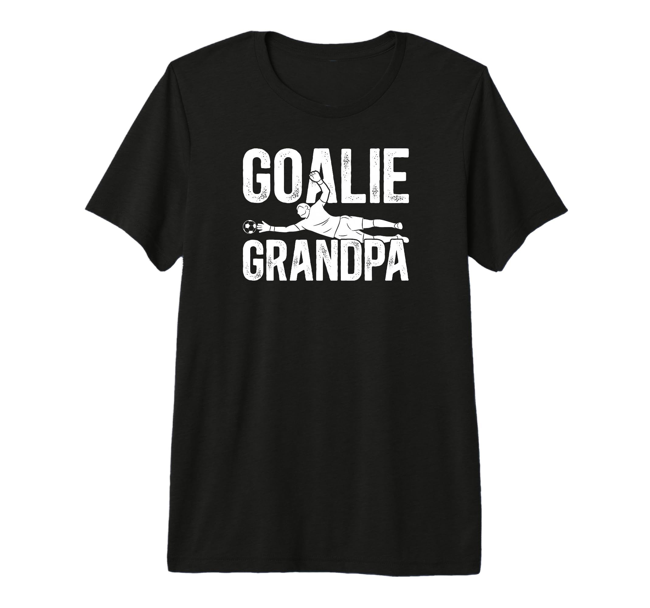 Mens Soccer Goalie Grandpa Soccer T-Shirt - Trendy Graphic Men Women