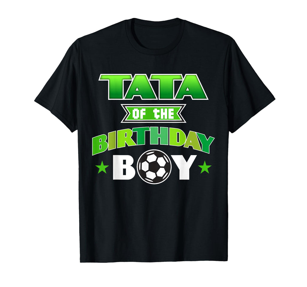 Tata Birthday Soccer Party Family T-Shirt - Aesthetic Graphic for Adults