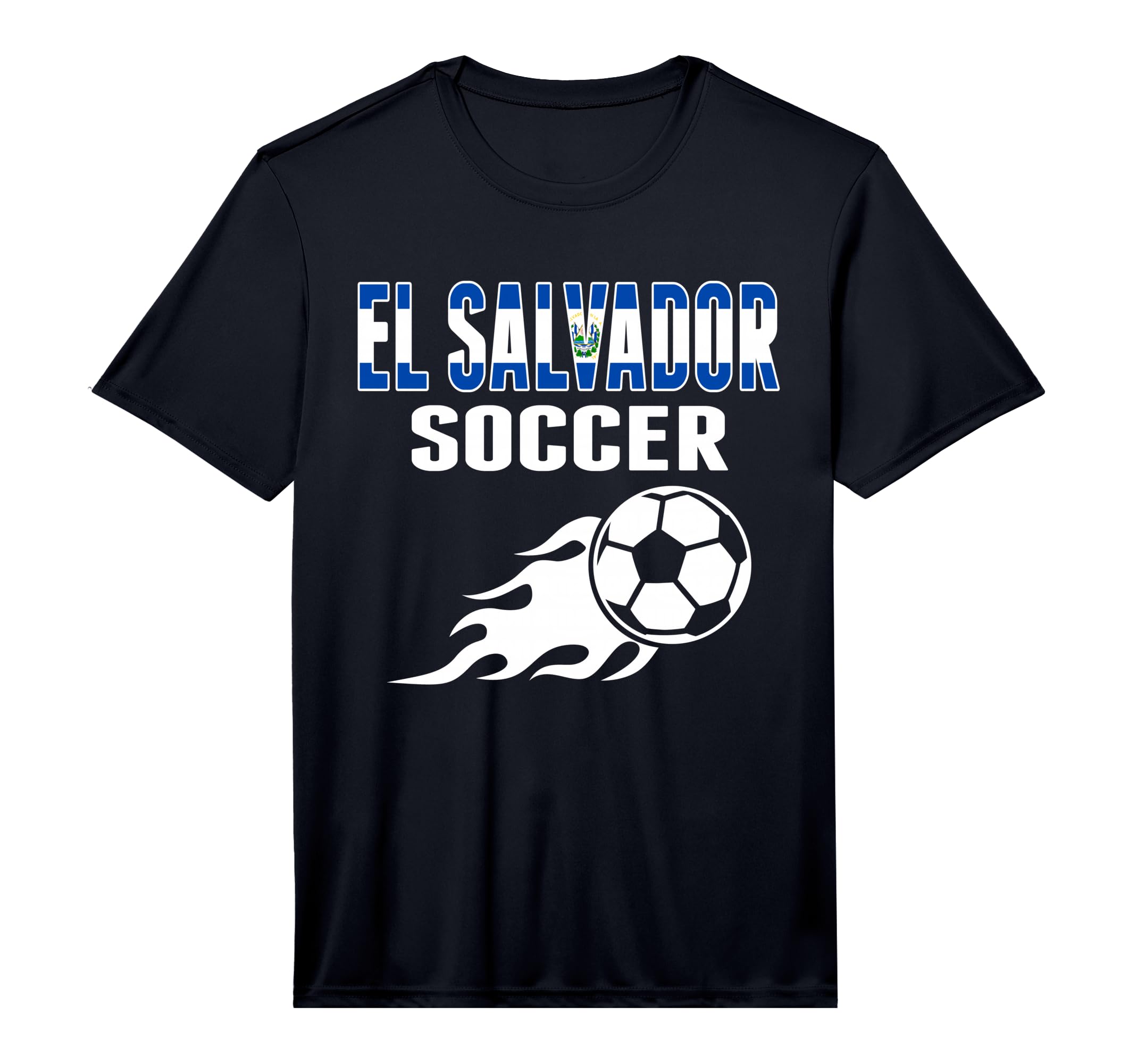 El Salvador Soccer Fans Jersey T-Shirt - Unique Graphic for Adults