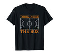 Think Inside Box Futsal Court Futsal T-Shirt - Unique Graphic Men Women