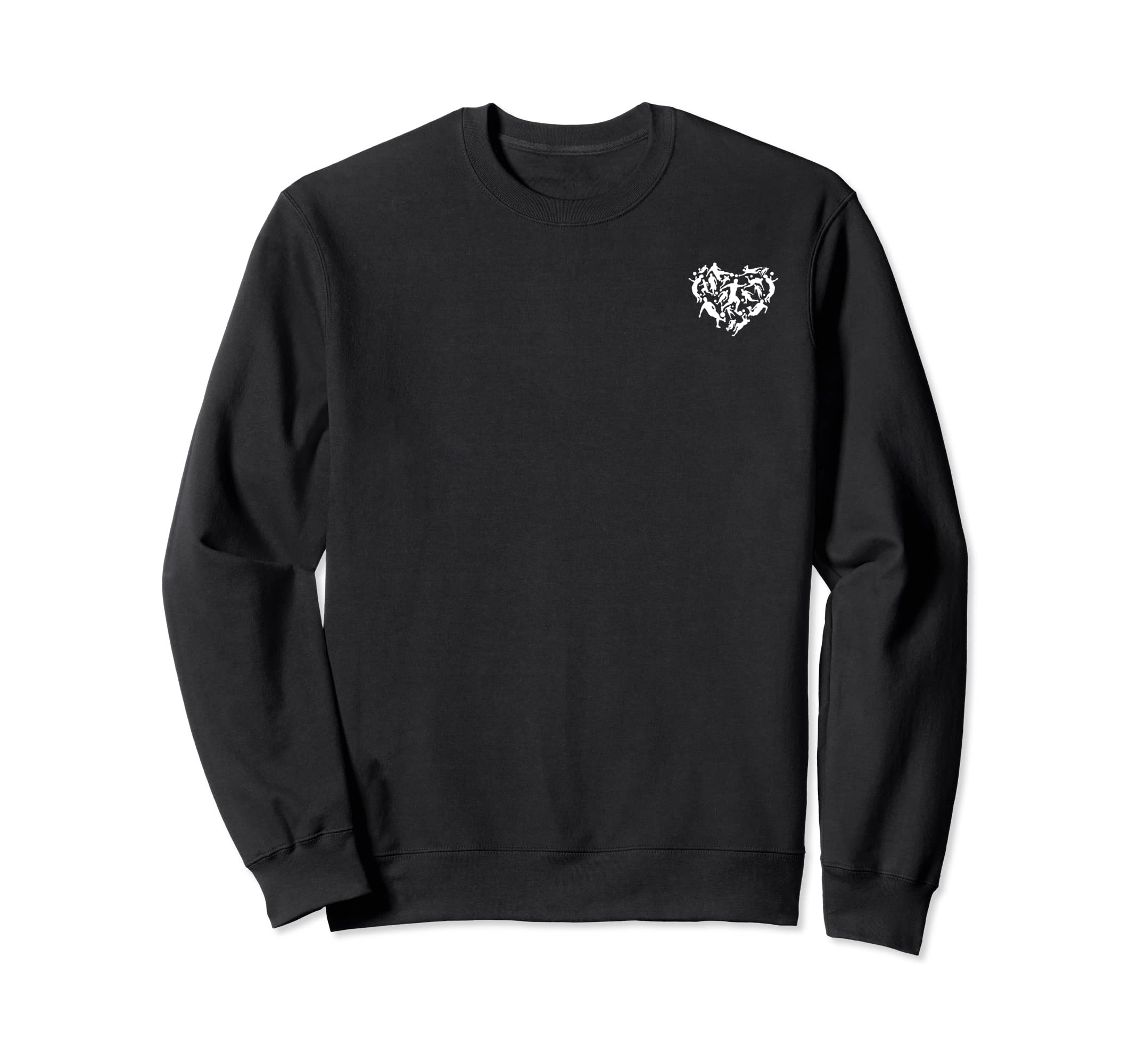 Soccer Heart Soccer Players Heart Sweatshirt - Custom Art Print Men Women