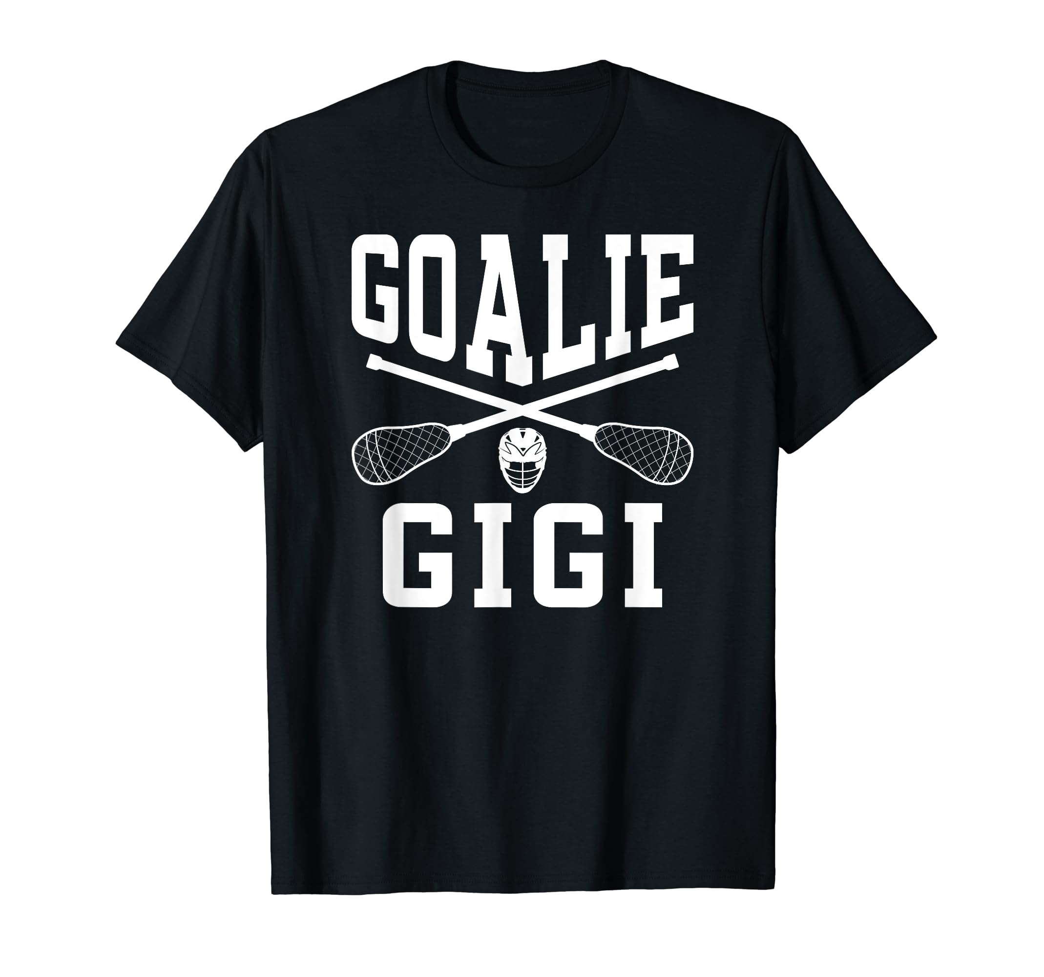 Lacrosse Goalie Gigi Lacrosse Goalkeeper T-Shirt - Custom Art Print Unisex