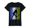 Blue Green Soccer Birthday Football T-Shirt - Unique Graphic Men Women