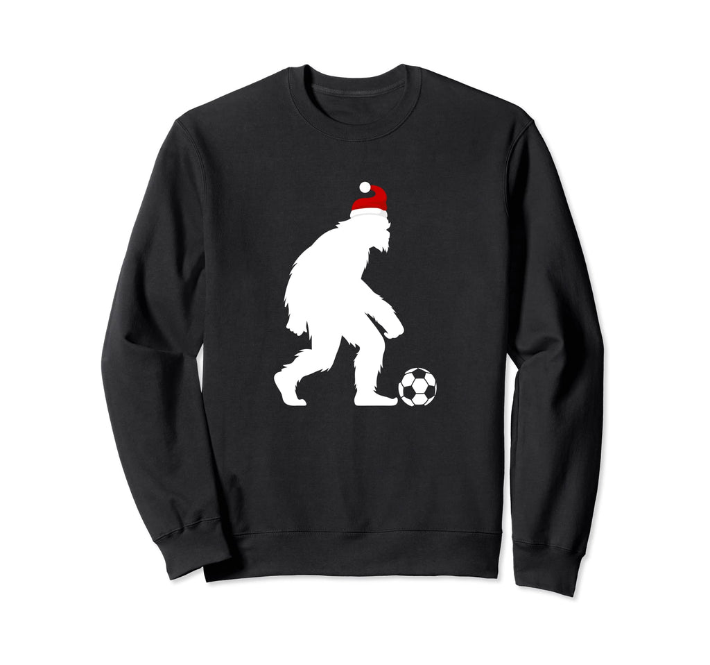 Funny Bigfoot Soccer Football Sweatshirt - Fun Novelty Design for Adults