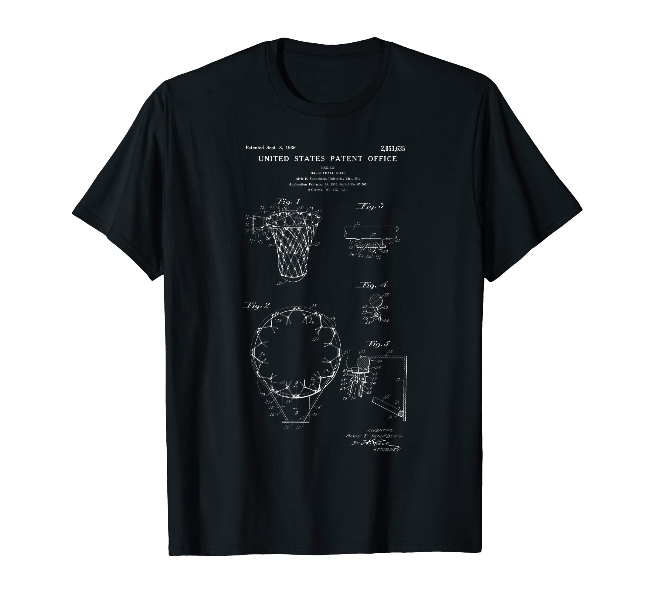 Basketball Goalkeeper Basketballer T-Shirt - Custom Art Print for Adults
